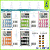 OLYMPIA CALCULATOR  OP-210NII ASST COLOURS