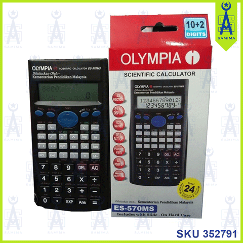 OLYMPIA SCIENTIFIC CALCULATOR ES-570MS