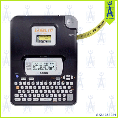 CASIO E Z-LABEL PRINTER KL-820-W