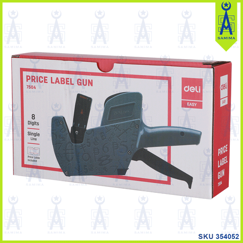 DELI E7504 EASY SINGLE LINE PRICE GUN LABELLER