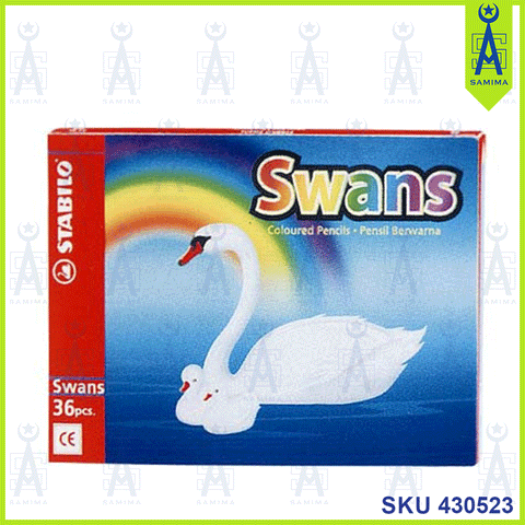 STABILO SWANS COLOURED PENCIL 36'S #1878