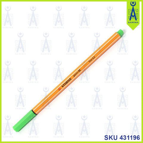 STABILO POINT FINE 0.4 M/GREEN PEN 88/43