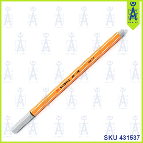 STABILO POINT 88 FINE 0.4 S/GRAY 88/94