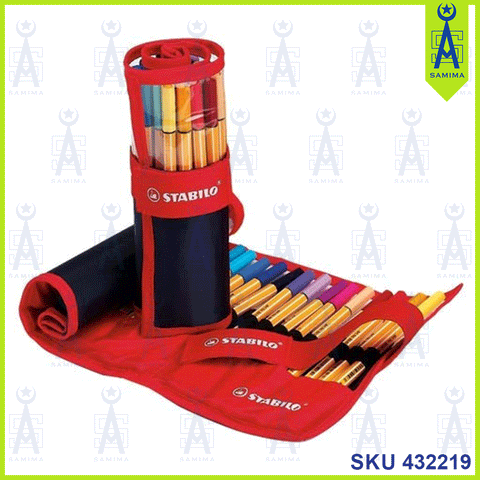 STABILO POINT ROLLER SET 25X8825-044