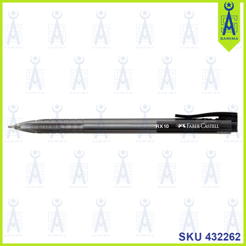 Faber-Castell BALL PEN RX10 1.0MM BLACK