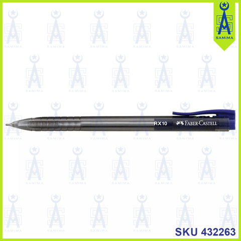 Faber-Castell BALL PEN RX-10 1.0MM BLUE