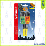 STABILO HIGHLIGHTER BOSS MINI HEROES 3'S