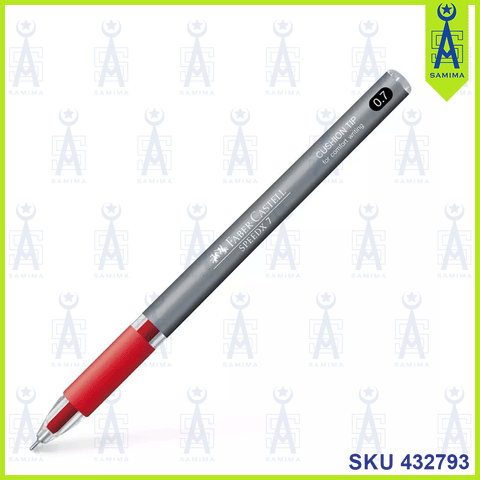 Faber-Castell SPEEDX SUPER SMOOTH PEN 0.7 MM RED