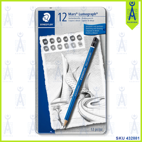 STAEDTLER PENCILS SET 12 DEGREE 100-SC12