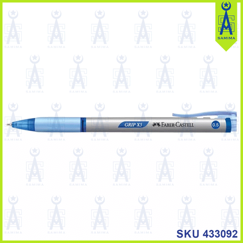 FABER CASTELL BALL PEN GRIP X5 0.5MM BLUE 547352