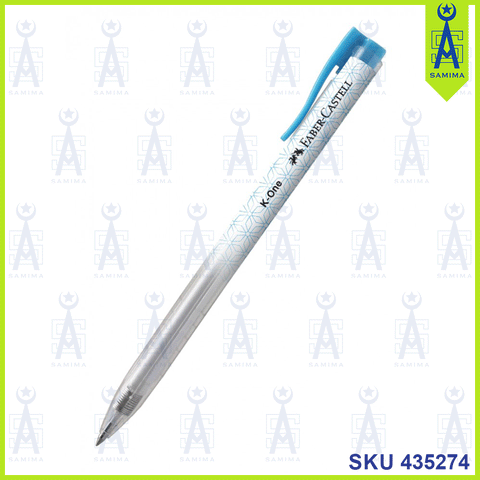 FABER CASTELL 248951 K ONE BALL PEN 0.5M BLUE