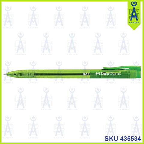 FABER CASTELL BALL PEN RX7 GREEN