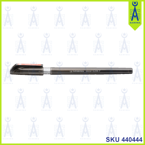 STABILO EXEL 828 F BLACK PEN