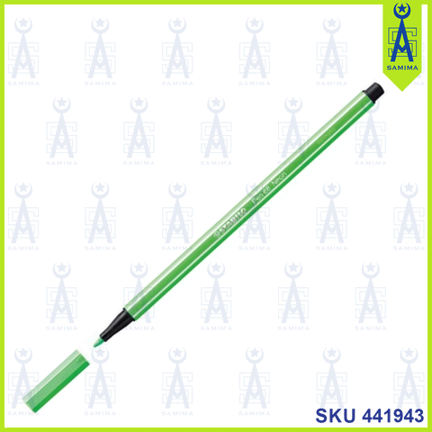 STABILO PEN 68 LIGHT GREEN 68/33