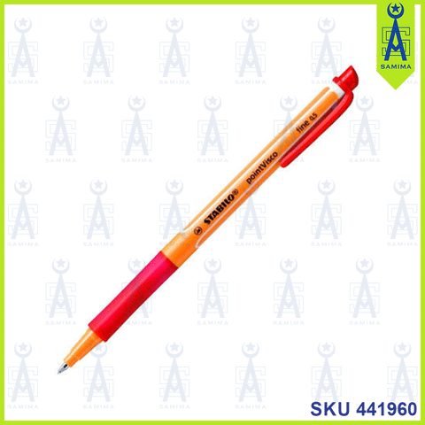 STABILO BALL PEN POINT VISCO RED 1099/40