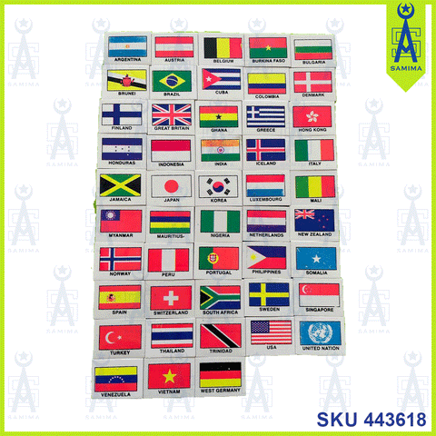 STABILO INTERNATIONAL COUNTRY FLAG 48'S/BX