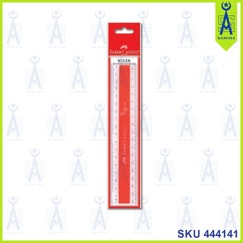 FABER CASTELL RULER 18 CM 178318