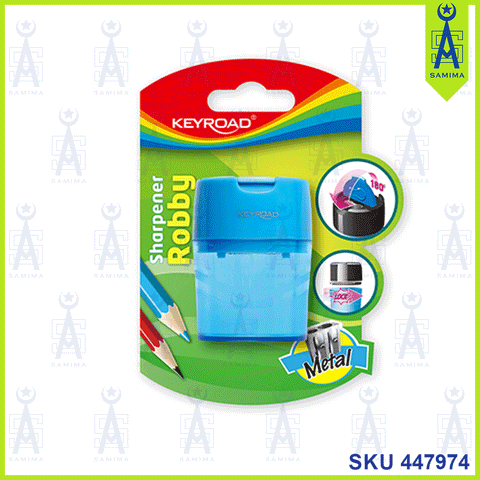 KEYROAD 2-HOLE SHARPENER B/CARD KR971264 1'S /CARD