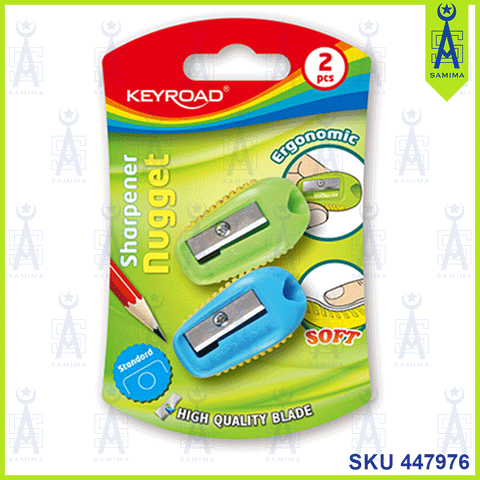 KEYROAD 1 HOLE SOFTTOUCH SHARPENER KR970532 2'S /C