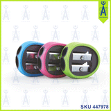 KEYROAD 2HOLE SOFTTOUCH SHARPENER B/CARD KR970531