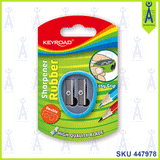 KEYROAD 2HOLE SOFTTOUCH SHARPENER B/CARD KR970531