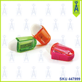 KEYROAD 1 HOLE SHARPENER W/ERASER KR971076