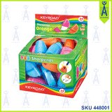 KEYROAD 1-HOLE SHARPENER W/ERASER KR971137