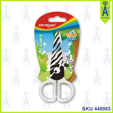 KEYROAD 5" CLDRN SAFETY SCISSOR W/ TATTOO KR971404