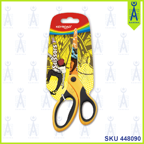 KEYROAD 7" SCISSORS W/ TATTOO PRINTING KR970482-1
