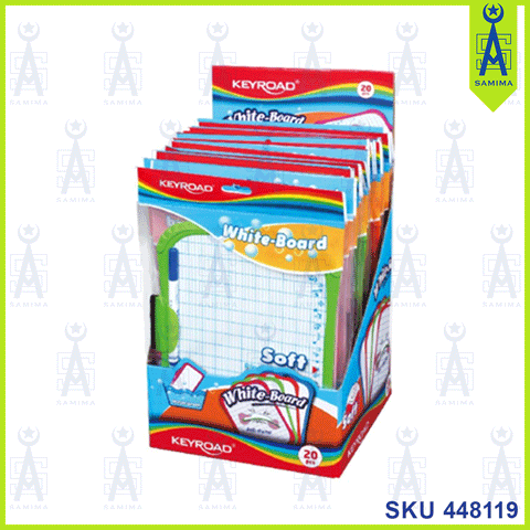 KEYROAD A4 WHITEBOARD 21.5X29CM W/ MARKER KR972016