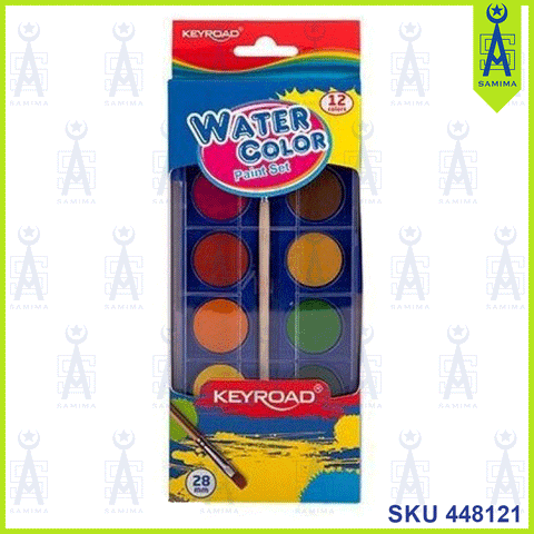 KEYROAD 28MM WATER COLOR  W/ BRUSH KR971352
