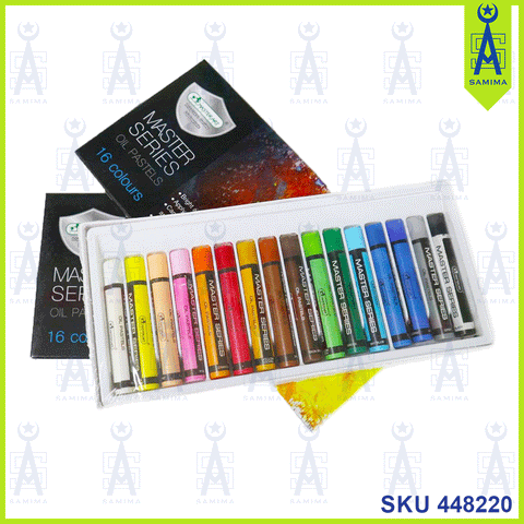 MASTER ART SERIES OIL PASTELS 16 COLOURS