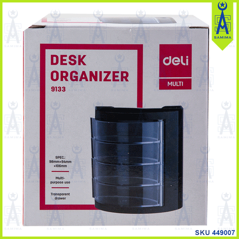 DELI E9133 MULTI DESK ORGANIZER (PEN STAND)