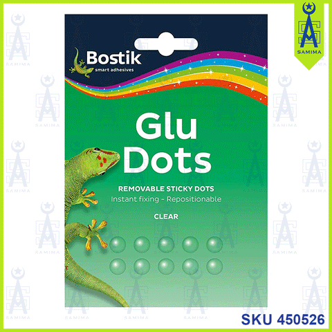 BOSTIK CLEAR GLUE DOTS