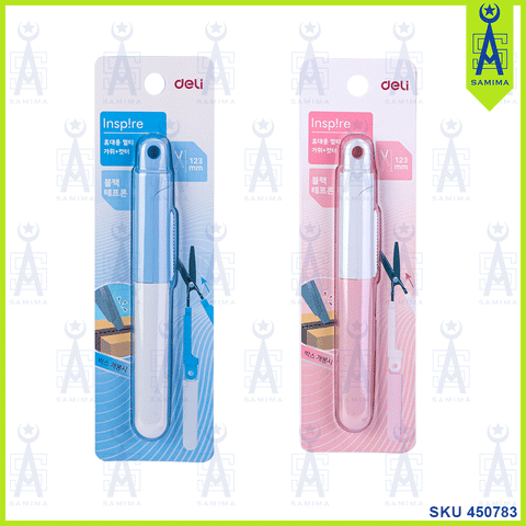 DELI C7761 PORTABLE SCISSOR 125MM