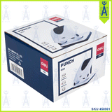 DELI E0126 PRO 2-HOLE PAPER PUNCH 35 SHEETS 6MM