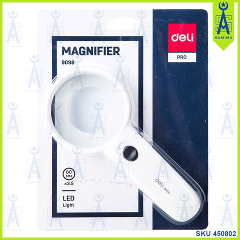 DELI E9098 MAGNIFIER DAIMETER 60MM 3.0X