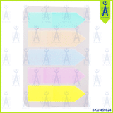 DELI  A11902 INDEX TABS 43 X 12MM 5 CLR