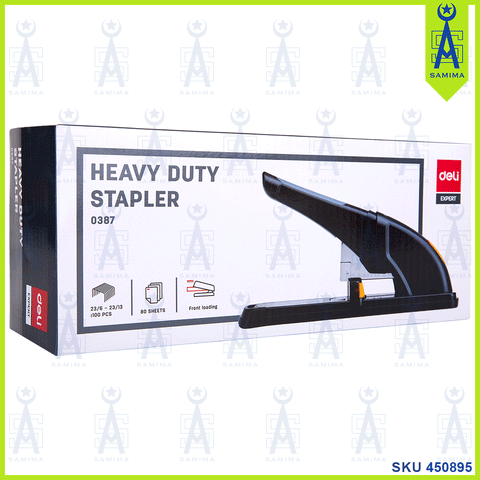 DELI E0387 HEAVY DUTY STAPLER 80 SHEETS