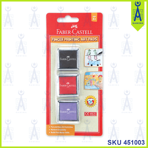 FABER CASTELL 180688B1 FINGER PRINTING ART PADS