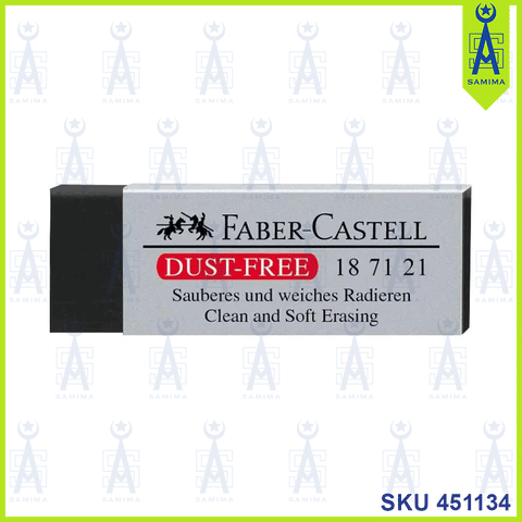 FABER CASTELL 187121 DUST FREE ERASER 1'S