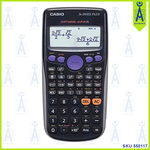 CASIO NATURAL-V.P.A.M CALCULATOR FX-350ES PLUS