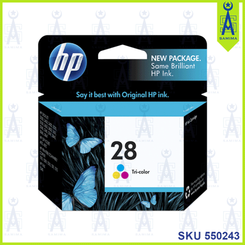 HP 28 INKJET TRI-COLOUR