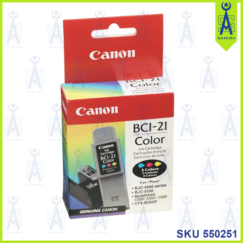 CANON CARTRIDGE BCI-21 COLOR