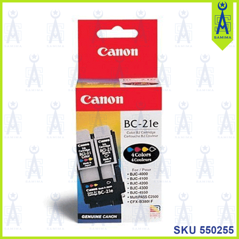 CANON CARTRIDGE BC-21e COLOUR