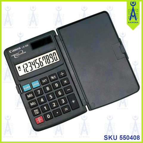 CANON 360 DEGREE ROTATION HARDCOVER CALCULATOR