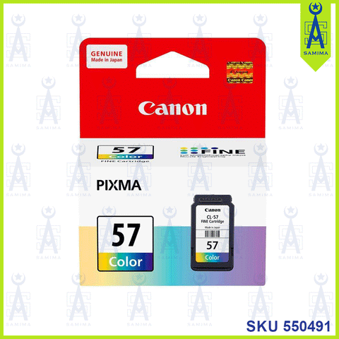 CANON 57 PIXMA CARTRIDGE INK COLOUR CL-57