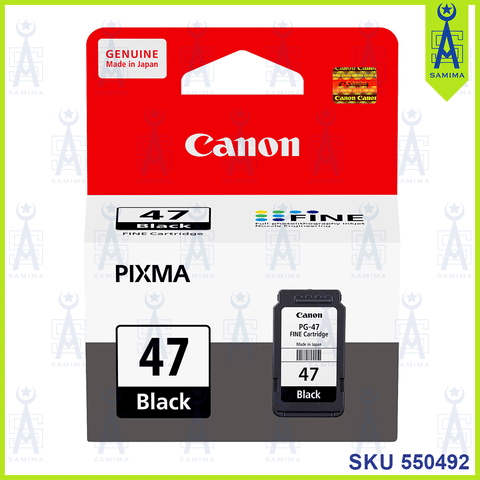 CANON 47 PIXMA INK CARTRIDGE BLACK PG-47