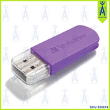 VERBATIM MINI USB DRIVE 32 GB VIOLET STORE N GO