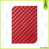 VERBATIM 1TB RED PORTABLE EXTERNAL HARD DRIVE